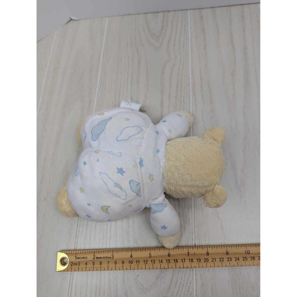 Disney Store Winnie The Pooh Plush Moondream Rattle Bear moons stars pjs READ - Picture 3 of 8